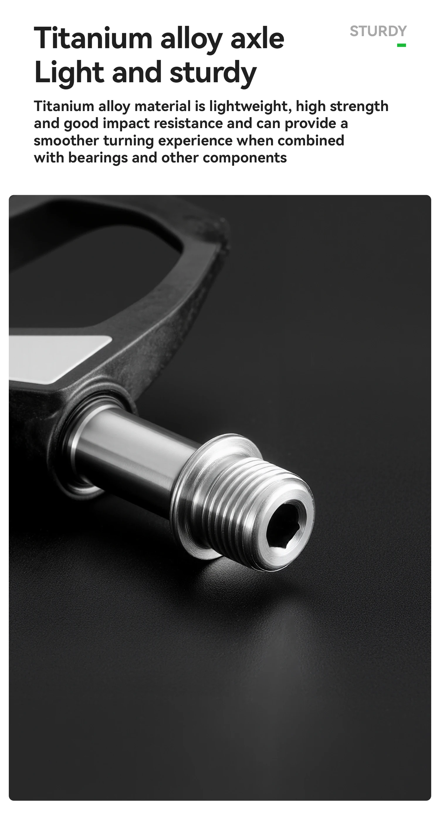 ROCKBROS Rennrad-Sperrpedal aus Carbonfaser, leichtes, schnelleres selbstsicherndes Pedal, SPD-Sperrpedal aus Aluminiumlegierung mit Sperrkappen – Detail 9