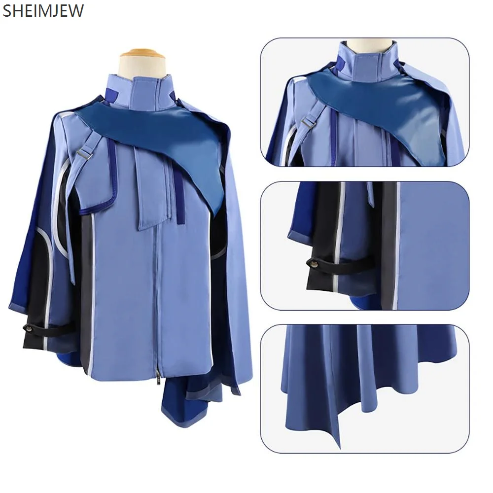 

Anime Knight Academy Uniform Cosplay Role Playing Handsome Costume Halloween Cape Jacket Men's And Women's Coat Shawl