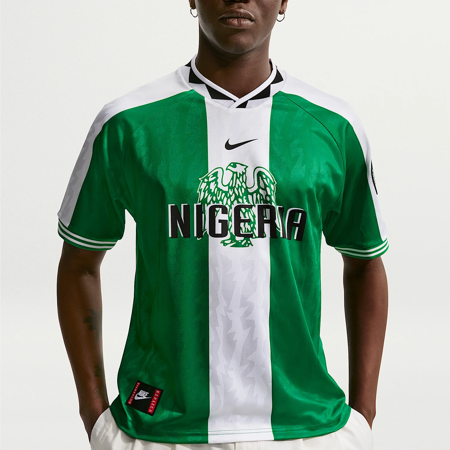 Nike genuine Dri FIT men's football replica jersey short sleeved T-shirt II6988-310