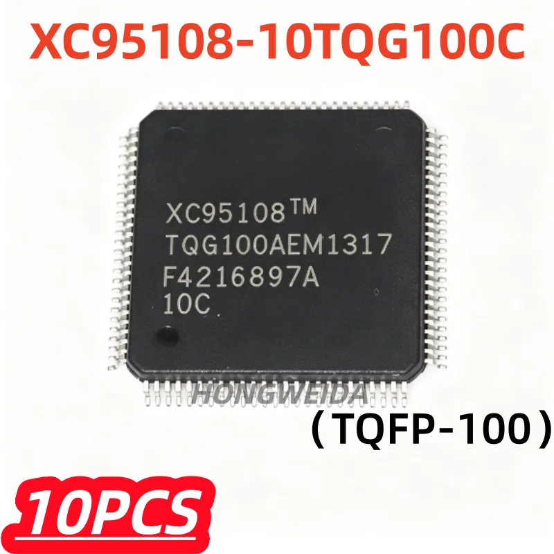 10Pcs/lot 100% New XC95108-10TQG100C XC95108-10TQG100 XC95108-10TQ100C XC95108 TQFP100 Chipset