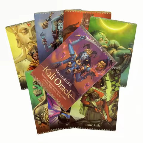 Kali Oracle Cards Divination Deck English Vision Edition Tarot Board Playing Game For Party