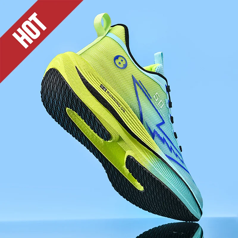 

NEW Men Sports Running Shoes Marathon Air Cushion Breathable Lightweight Women Comfy Hiking Athletic Sneakers Jogging Tenis