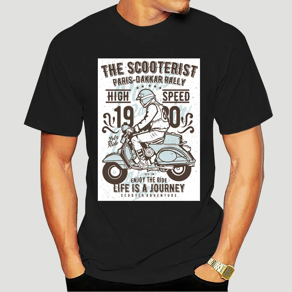 Shirt T Scooter Mod Mens Ska Vespa Lambretta S M Classic Tee Sizes S-3XL 3071X