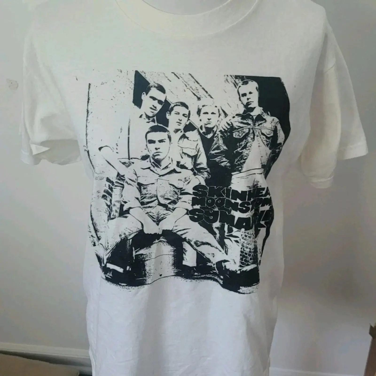 SYMARIP T SHIRT Medium 1995 vintage Moonstomp ska reggae trojan skatalites vintage Washed Breathable Casual Unisex