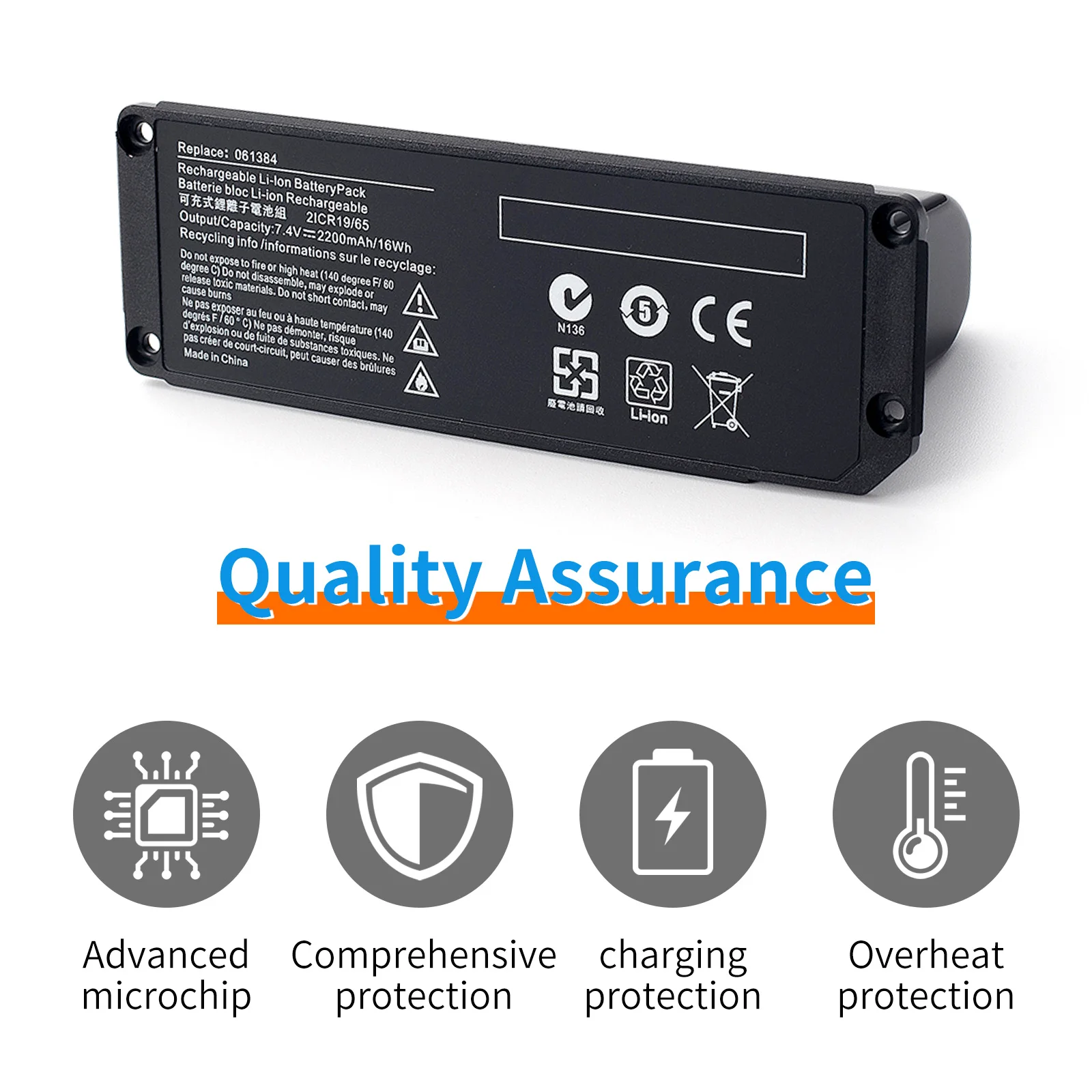 061385 061384 LINEFIND 061386 Battery For BOSE SoundLink Mini Bluetooth Speaker One Series 17Wh 2330mAh