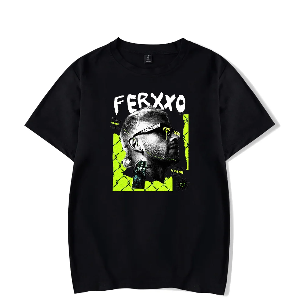 

Unisex Feid Merch camiseta de manga curta, quedate com mis clientes, camiseta casual fashion, rapper Merch