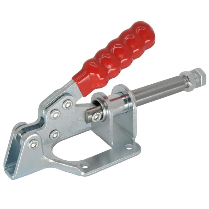 Push/Pull Quick-Release Toggle Clamp 300 lbs Holding Capacity Hand Tool 302FM Galvanized Iron