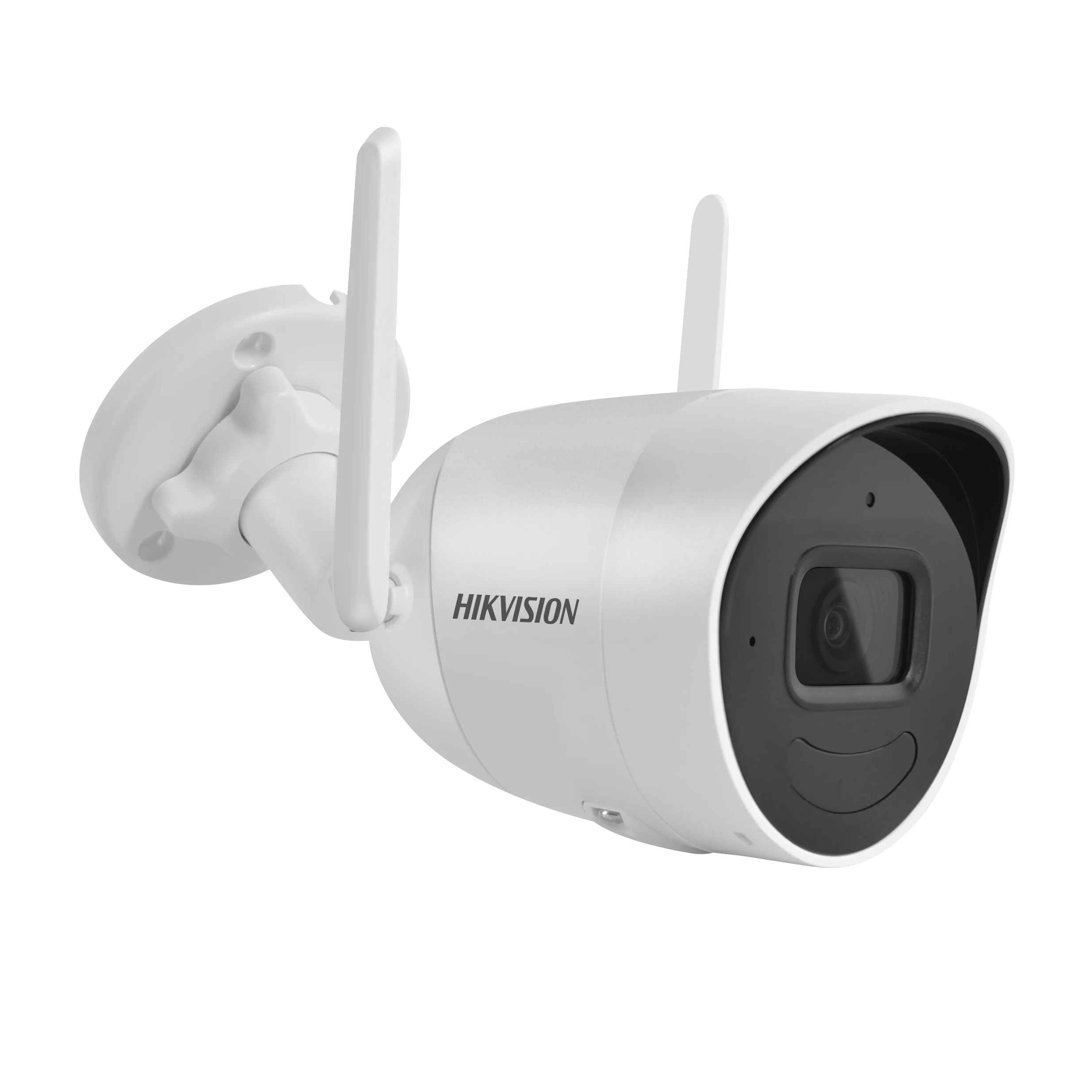 Hikvision 야외 와이파이 오디오 고정 불릿 네트워크 카메라, 양방향 오디오 EXIR 2.0 SD 슬롯, IP66, 정품 DS-2CV2041G2-IDW, 4MP, 30M IR