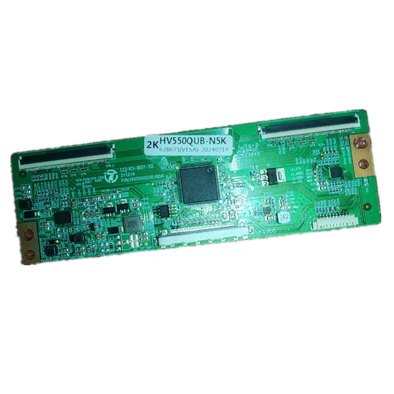 Imagem -03 - Transferências de Tela para 2k Logic Board Interface T-con Lvds Entrada de Sinal Lq-k5-b0710 Hv550qub-n5k 2k Vesa Boe 4k