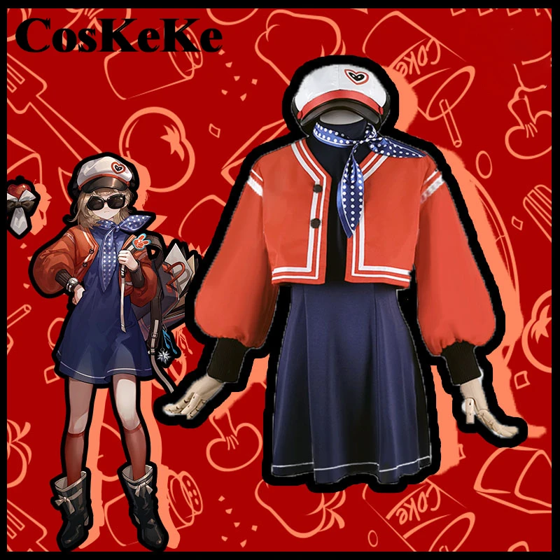 

CosKeKe Regulus Cosplay Anime Game Reverse:1999 Costume Sweet Lovely Uniform Dress Women Halloween Carnival Role Play Clothing