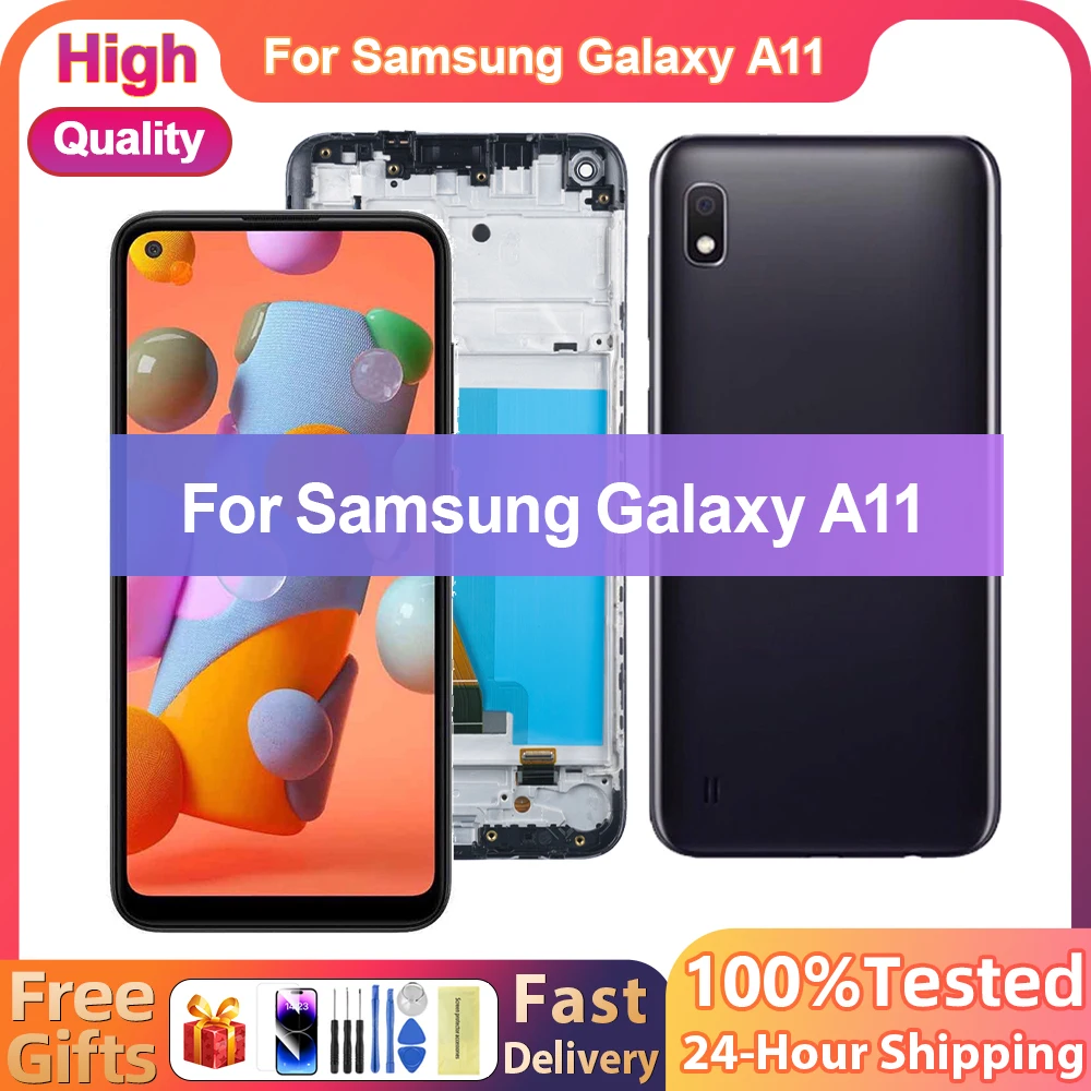 6.4 Inch For Samsung Galaxy A11 LCD Display SM-A115F/DS A115U A115W A115A Touch Screen Digitizer A11 Screen Replacement LCD