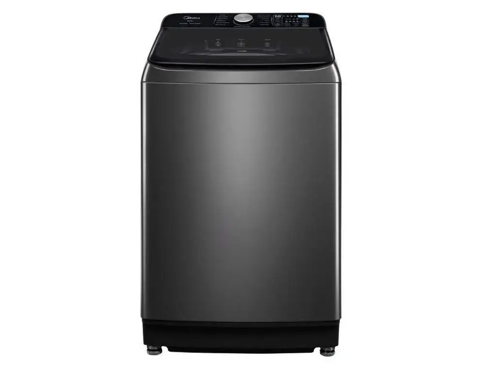 Lavadora de Roupas Midea 14,5kg Cesto Inox 13 Programas de Lavagem Cinza Titânio MA512W145/GK-05 - 220V