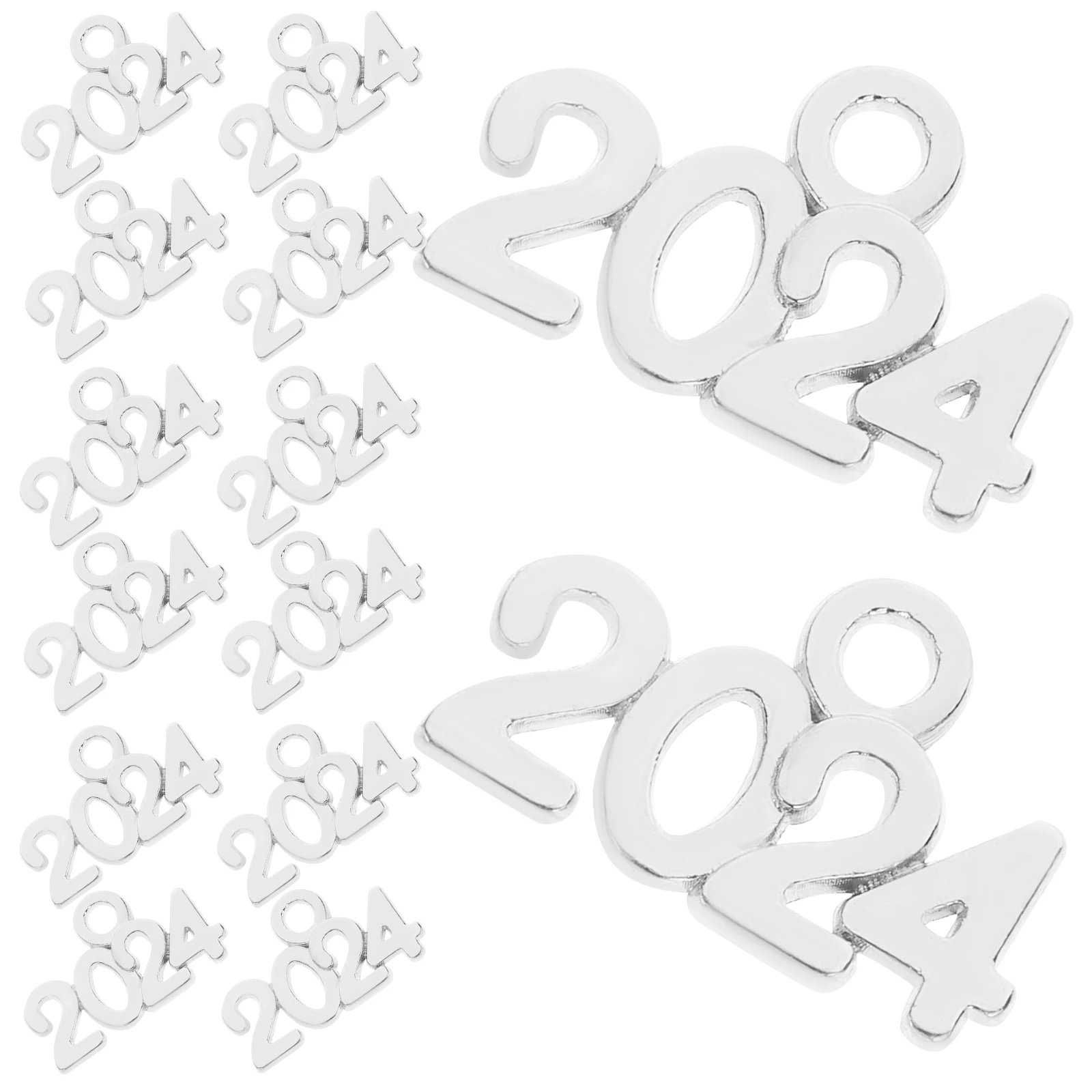 

100pcs Zinc Alloy 2024 Pendants Retro Charms Elegant Accessories Bulk DIY Jewelry CraftsGold Durability Stylish Design