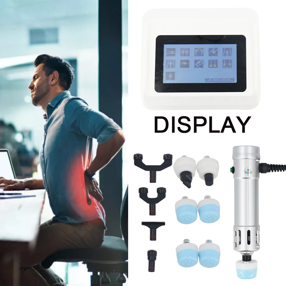 Stoßwellentherapie-Maschine ED-Behandlung lindert effektiv Gelenkschmerzen, Muskelmassage, Chiropraktik-Einstellwerkzeug