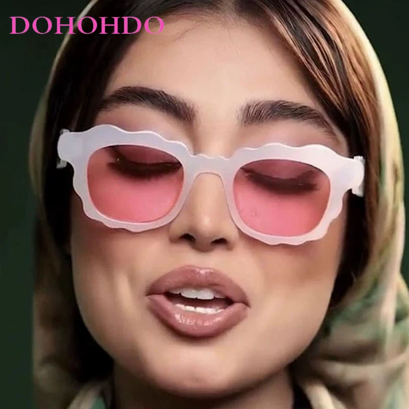 

Trendy Irregular Colorful Personalized Square Women's Sunglasses Trending Men Sunglass Summer Travel Party Shades Eyewear UV400