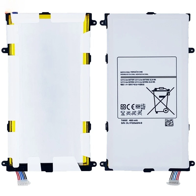 T4800E for Samsung Tab Pro 8.4/T320/Tab 3/T321/T325 Tablet Battery High Quality  Replacement Bateria Grade A Cell with Tools