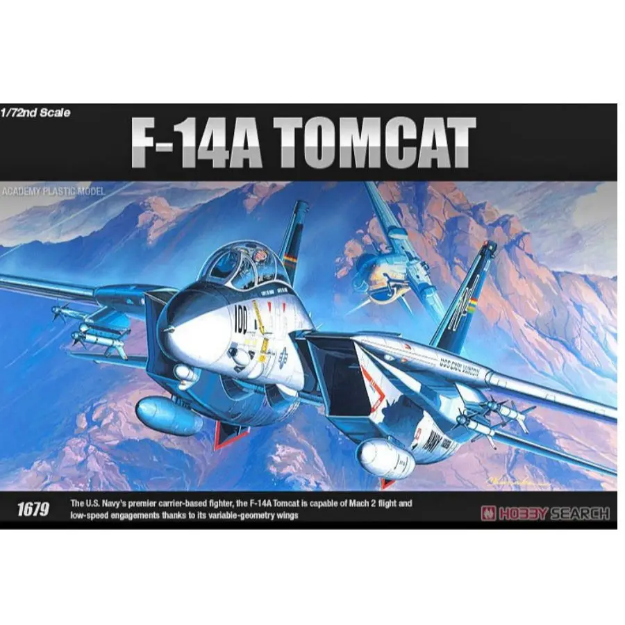 

Комплект Академии AC12471 1/72 F-14A PLASTIC MODEL