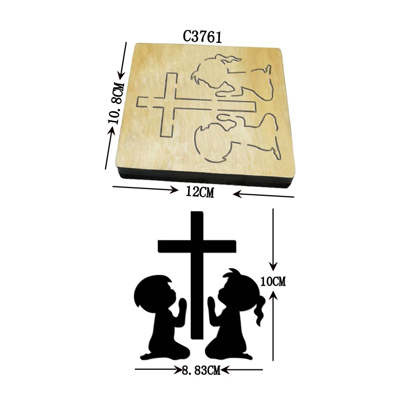 

New Boys and girls Wooden die Scrapbooking Cutting Dies C3761