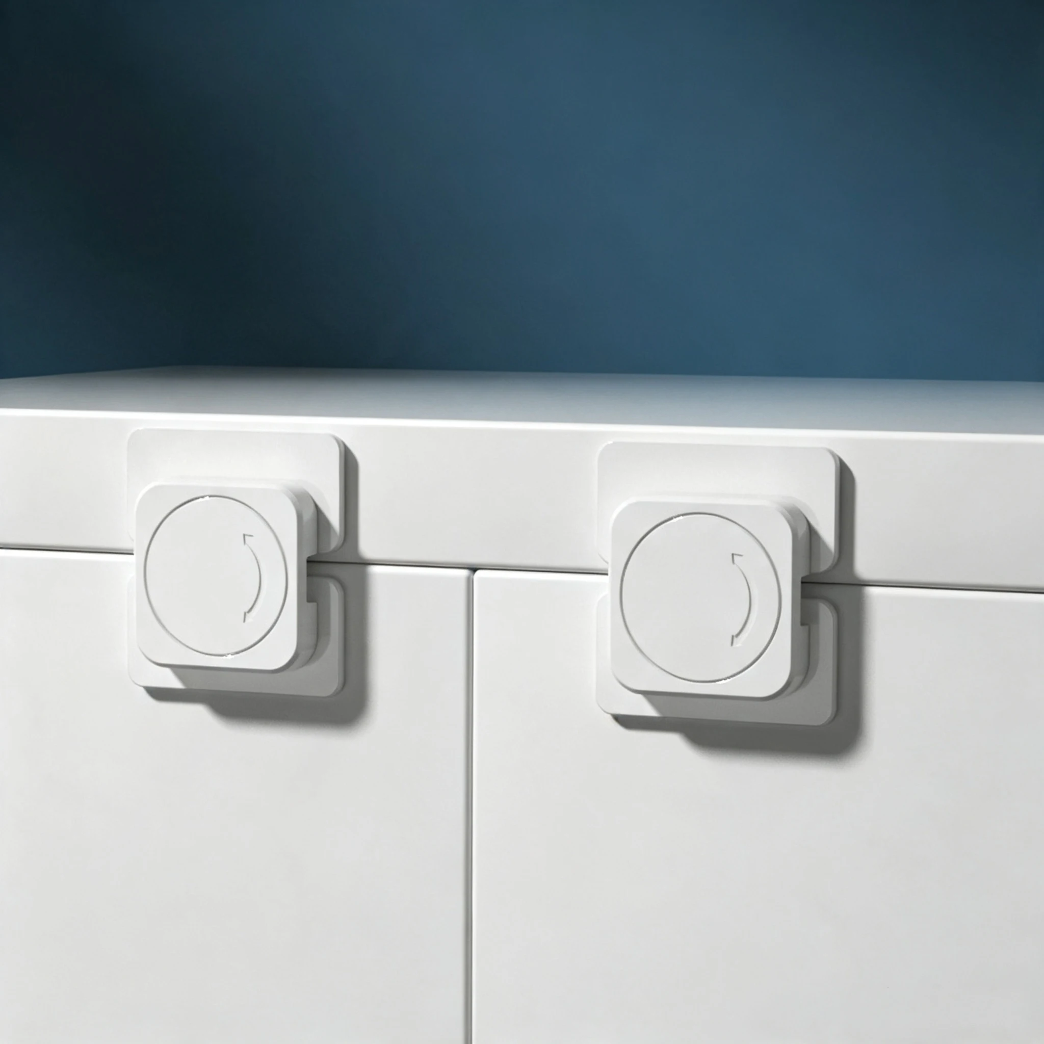 Child Proof Cabinet Safety Locks for Babies Toddlers, Easy Installation Baby Proof Latches for Cabinets, Drawers, Refrigerators