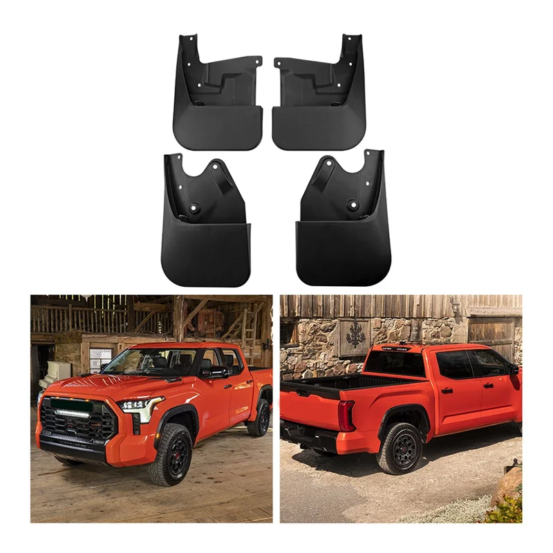 

Exclusive Car Mudguards For Toyota 2022-2024 Front Rear Mud Flaps Guards Splash Fender Car Exterior Parts