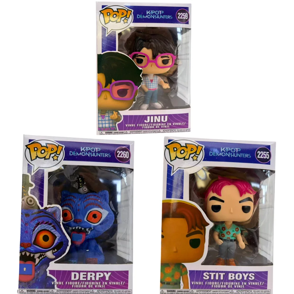 Funko POP KPop Demon Hunters figurines K-POP Rumi Mira vinyl dolls action model toys birthday gifts collectible dolls image 3