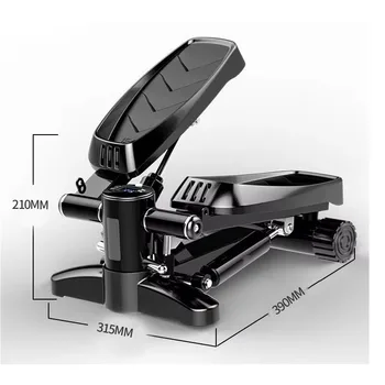 Fitness Step Stair Elliptical Mini Twist Stepper Walking Machine Under Desk Pedal Exerciser