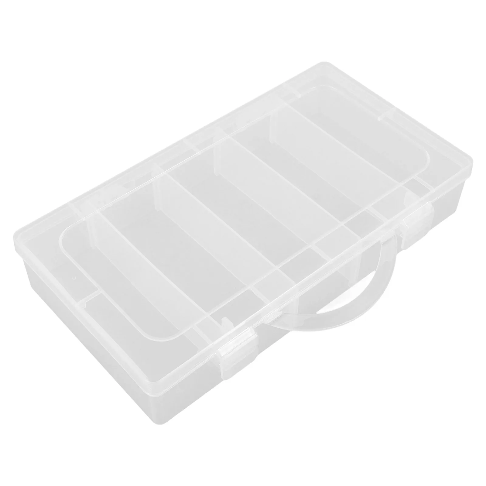 

Heavy Duty Plastic Box Large Capacity Tool Storage Case for Workshop Garage Home Use Multi-Function Organizer Wear-Resistant