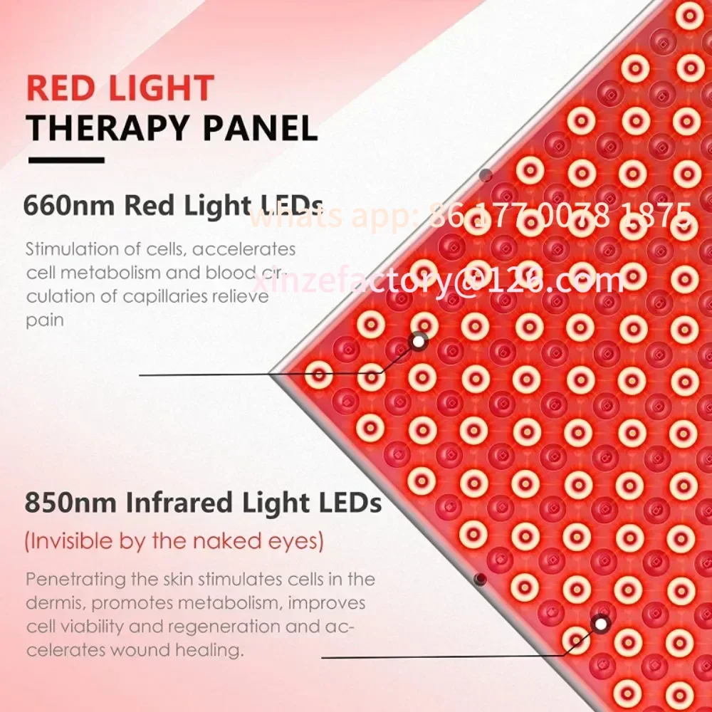 Red light therapy panel body light therapy beauty lamp instrument
