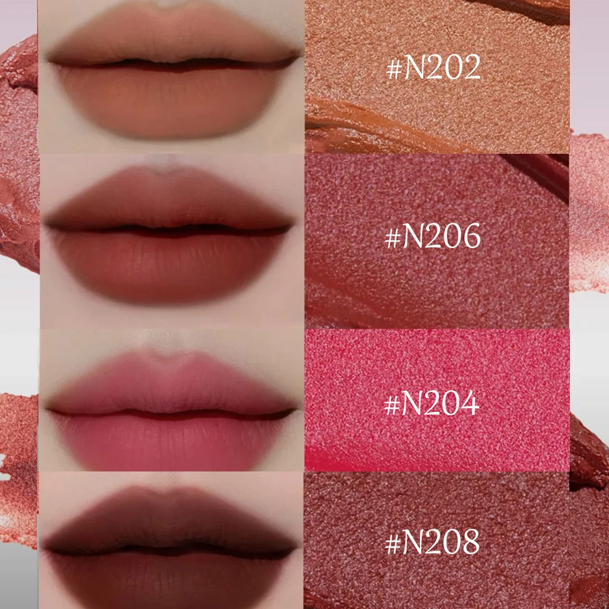 [ClearanceSale] Uhue Matte Lip Glaze,Matte Texture,Smooth & Lightweight,High-end Matte Finish,Long-lasting & Transfer-Resistant