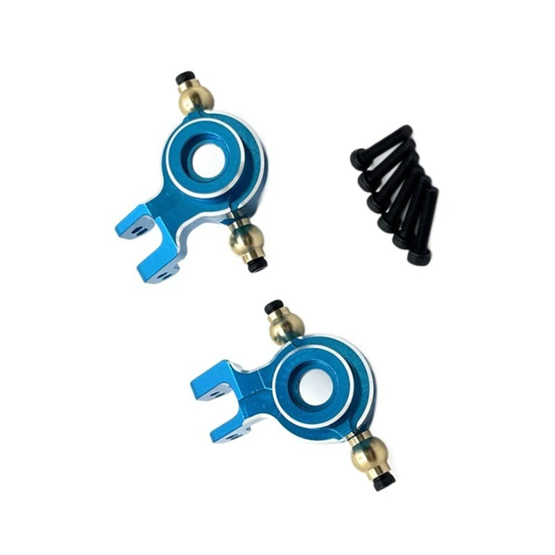 Kit de copo de direção dianteira para atualização de carro RC para UDIRC 1/12 UD1201 UD1202 UD-12PRO Peças de atualização de carro RC azul
