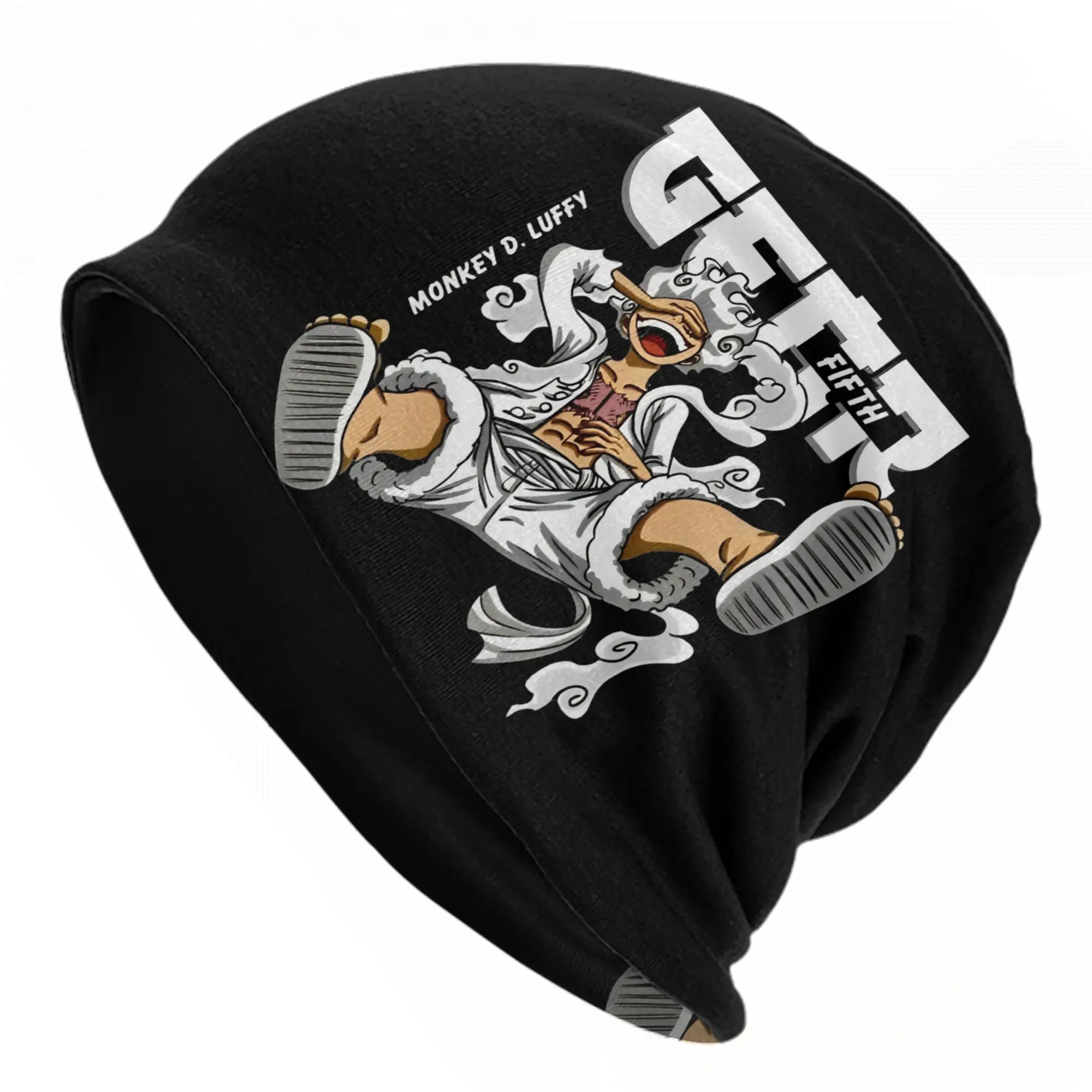 

Gear Fifth Monkey-Luffyy Bonnet Hat Casual Outdoor One Piece Anime Skullies Beanies Hat Unisex Warm Dual-use Caps