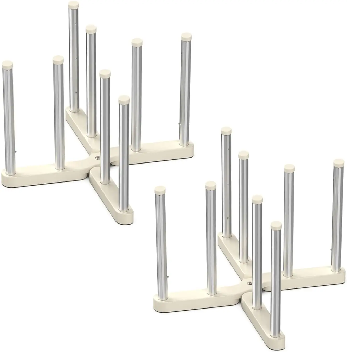 

Многоразовая сушилка для бутылок, кружек и банок – складная металлическая стойка (2 шт.)