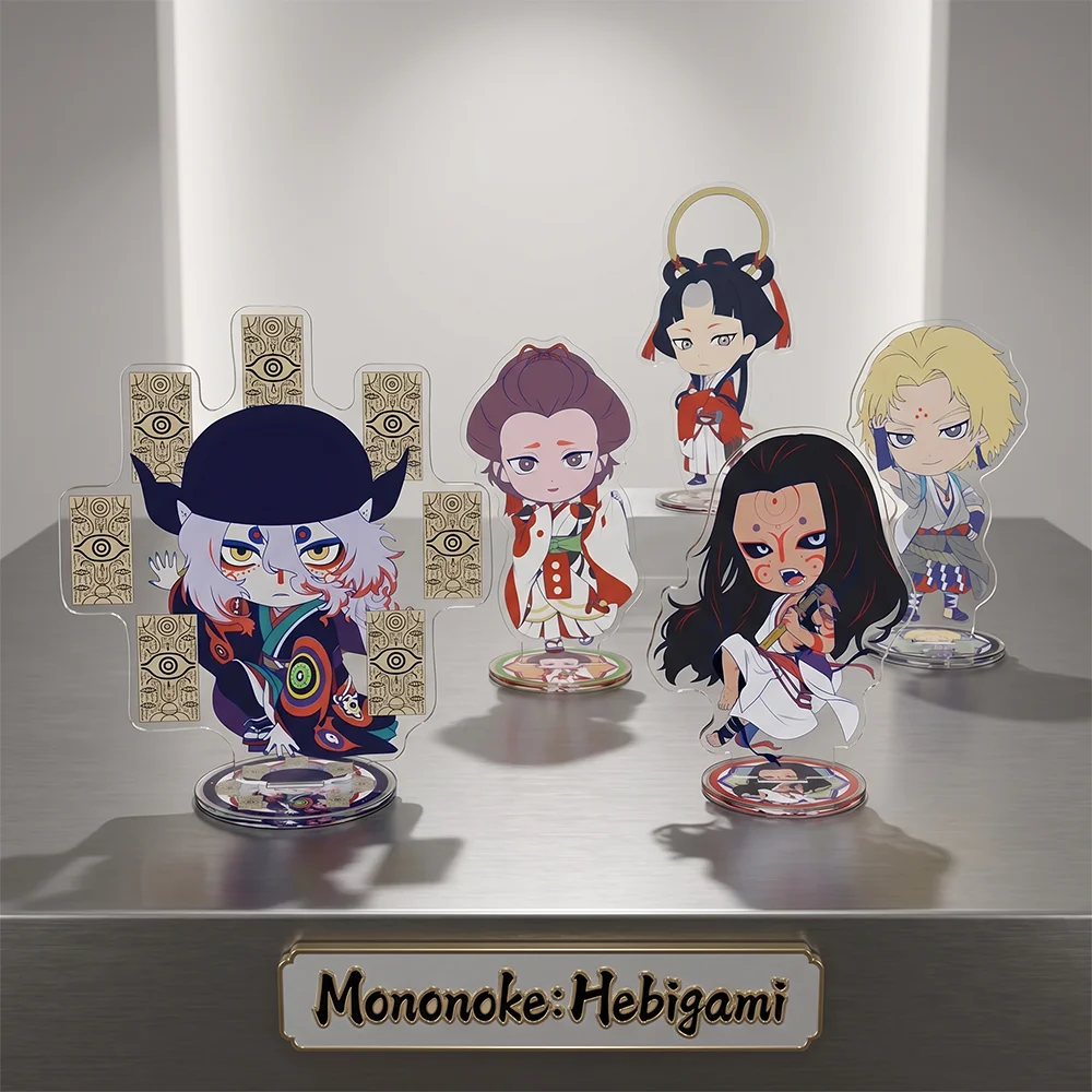 2026 NEW Movie Mononoke Hebigami 10CM Double Sided Acrylic Stand Keychain Anime Stand Medicine Seller Home Decor Collection Gift