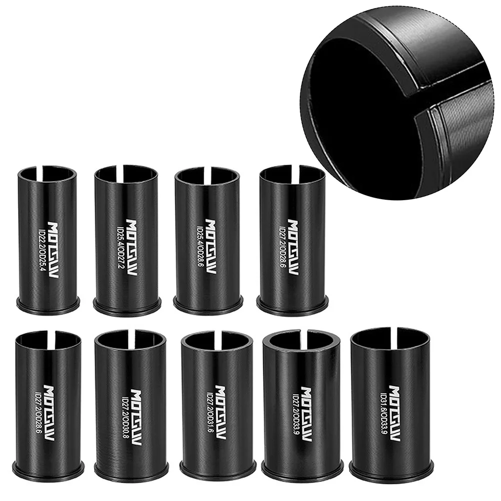 Mountain Road Bicycle Reducer Bushing Conversion Adapter 13.8*8*3.7cm Bike Seat Post Accessories For 22.2/25.4/27.2/31.6/33.9mm