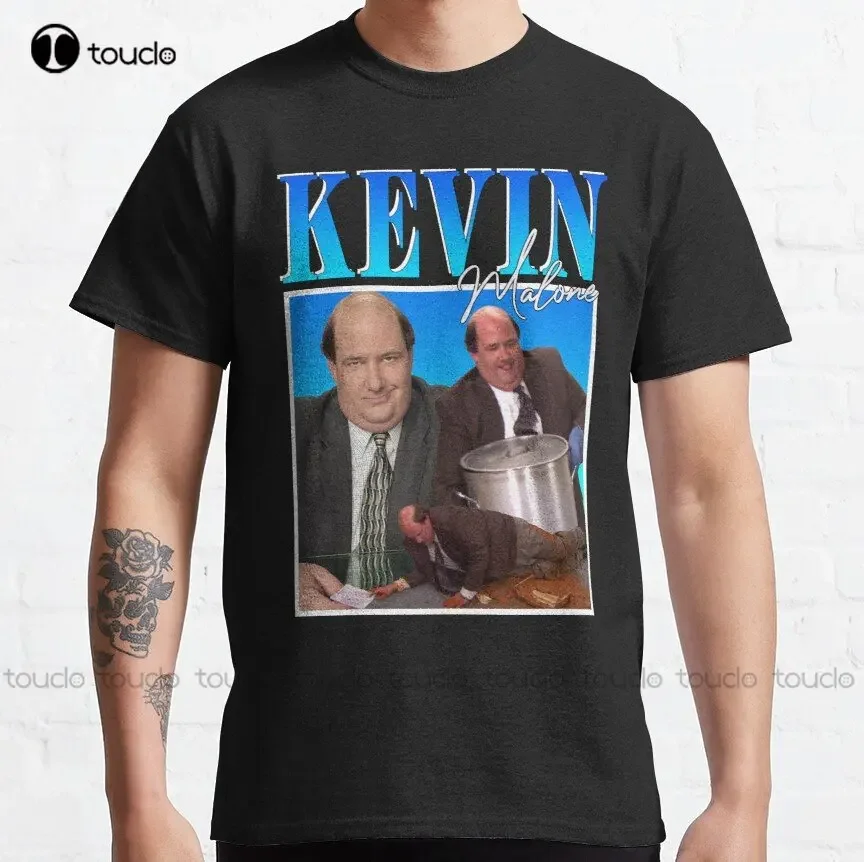 Kevin Malone The Office Michael Scott Classic T-Shirt Woman Shirts Fashion Design Casual Tee Shirts Tops Hipster Clothes Xs-5Xl