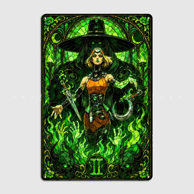 Hades Poster ART Poster Metal Custom Sign Indoor Pub Club Room Decoration Bar Home Wall Decor