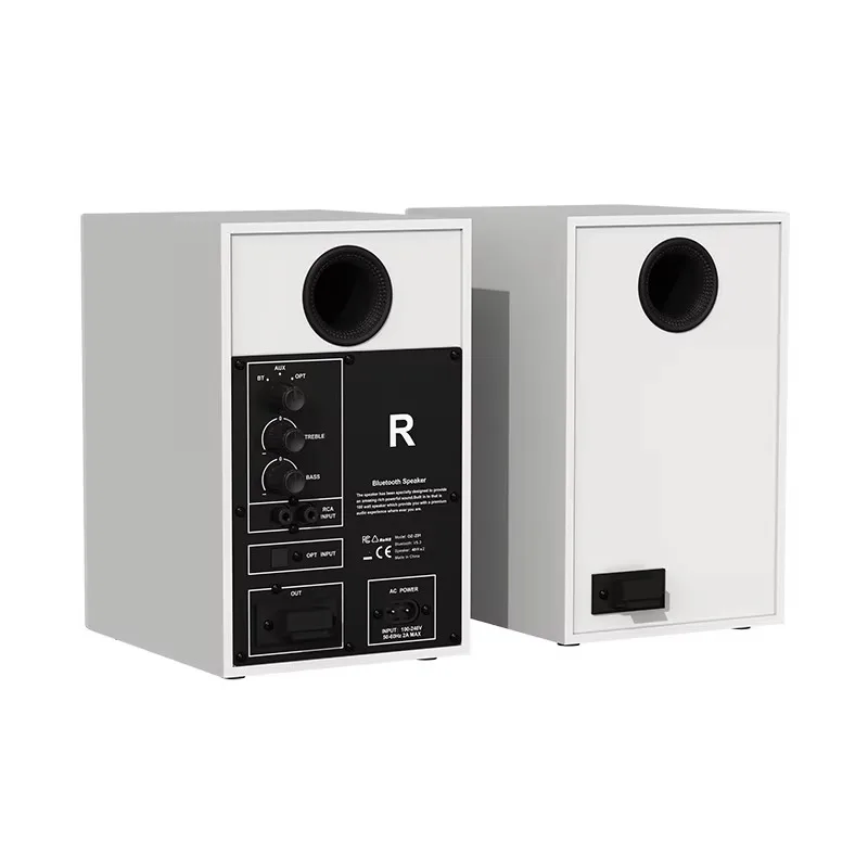 Newly designed desktop monitor audio active speaker system for recording music studios