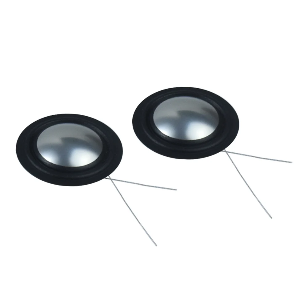 Bobina de voz de diafragma de Tweeter de titanio, 25 núcleos, 25,4mm, 25,5mm, reemplazo de diafragma de Tweeter DIY, piezas de reparación de 1 pulgada y 8 Ohm, 2 uds.