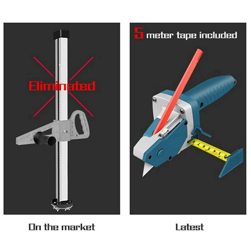 Gypsum Board Cutting Tool Drywall Cutting Artifact Tool Woodworking Scribe Woodworking Plasterboard Tool