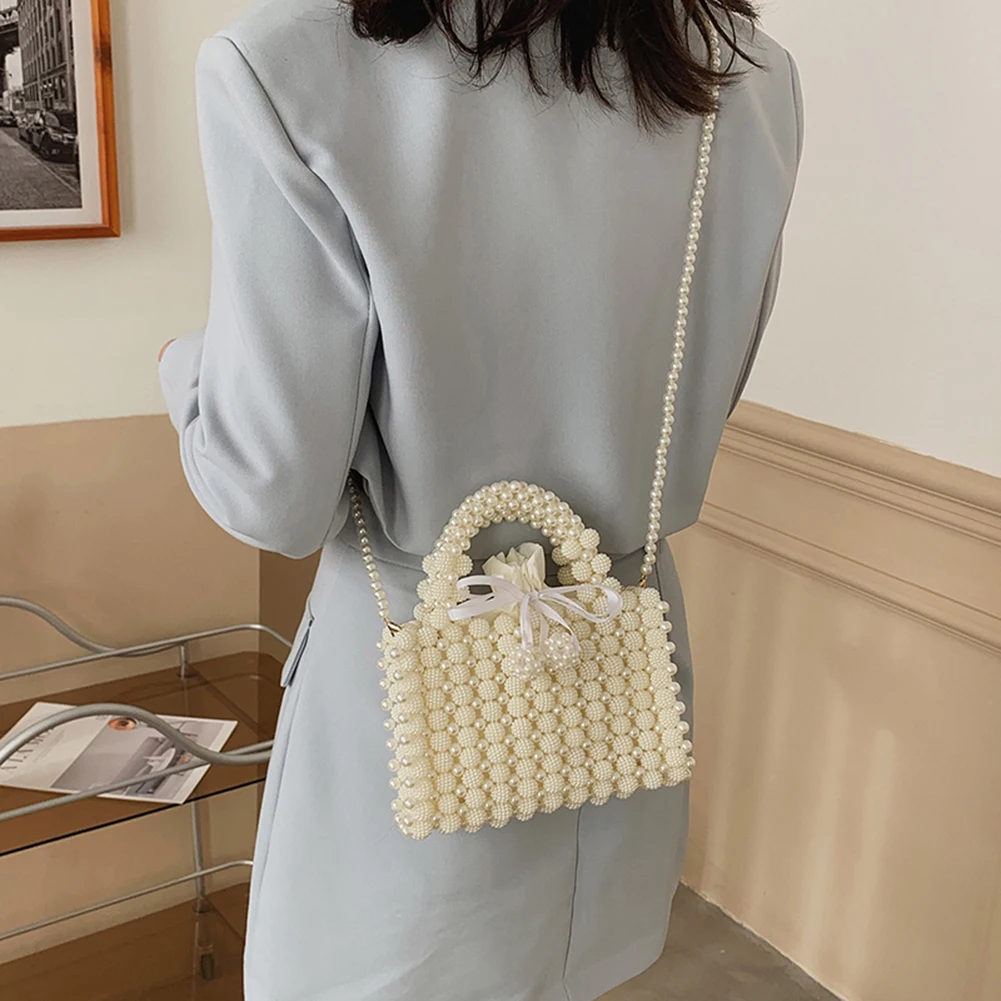 Luxury Pearl Newest Purse Designer Fashion Crossbody Bag 2023 Trend Ladies Shoulder Bag Women Lightweight Elegant Evening Clutch