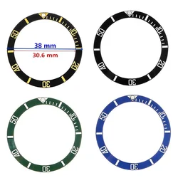 38mm Watch Bezel Ceramic Watch Bezel Insert 38*30.6mm Replacement of Watch Parts Ring High Quality