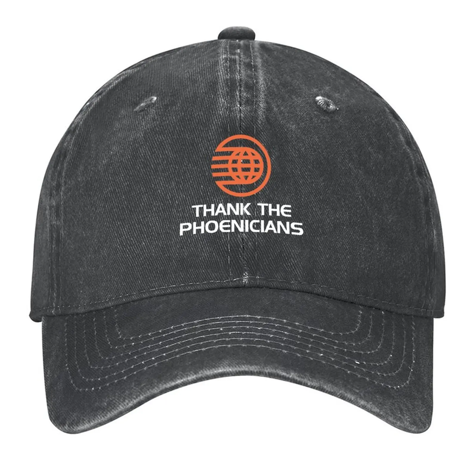 

Thank the Phoenicians! Baseball Cap Visor black Golf Hat western Hat Golf Men Women's