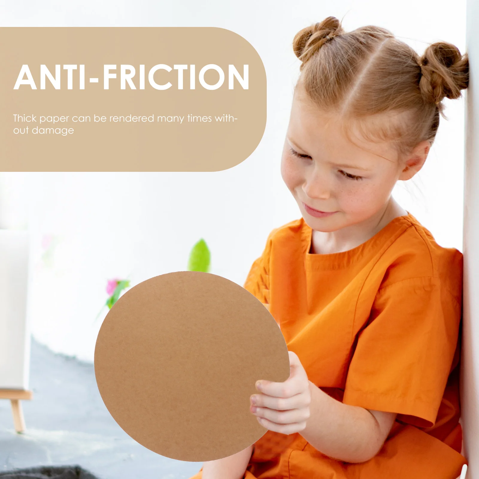 20 pçs pintura colorida cartolina redonda diy papelão papel grosso para desenho caligrafia mandala projetos de arte artesanato escritório