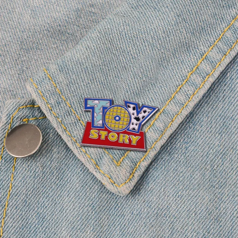 المينا دبوس الكرتون فيلم شارة حقيبة الظهر الديكور المجوهرات