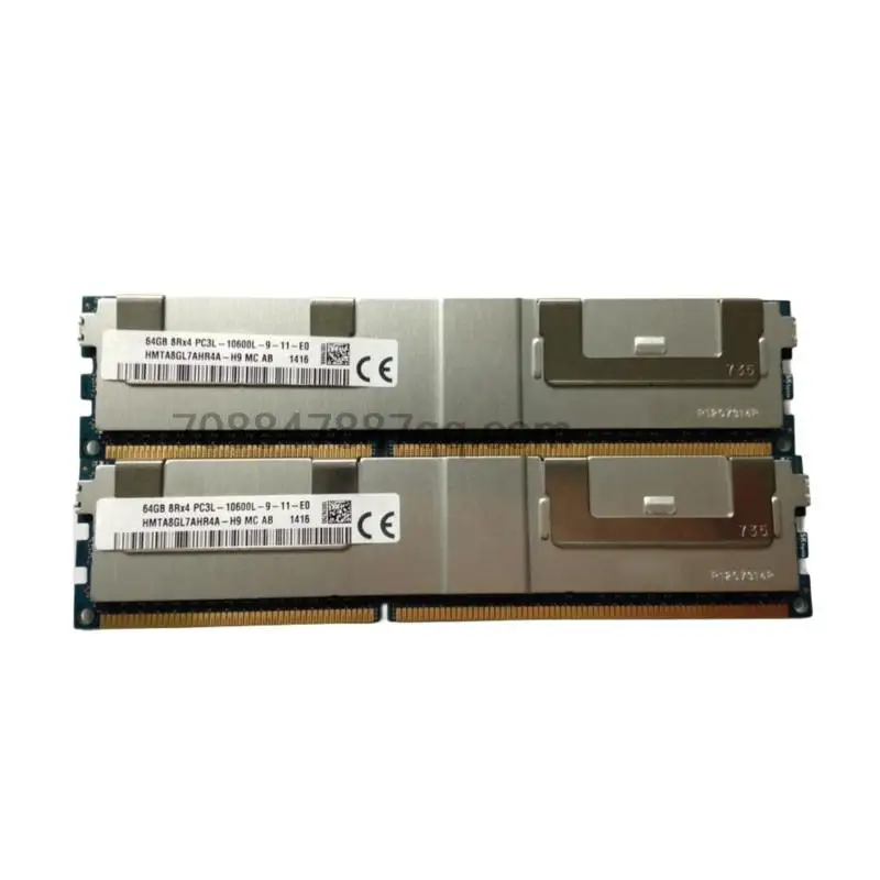 

Оригинальный 100% Аутентичный 64G 8R × 4 PC3L-10600L DDR3 1333 ECC REG LRDIMM