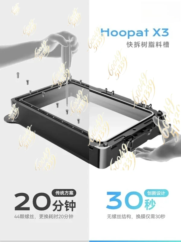 apply to Chitu3D Hoopat X4H Quick Release Resin Tank NFEP ACF Release Film for Elegoo Saturn 4 Ultra 16K LCD 3D Printer
