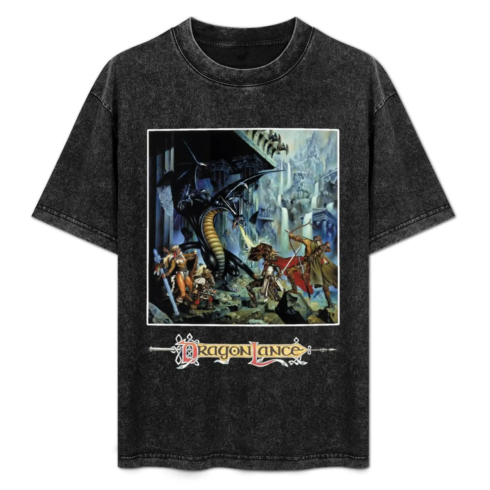 

Dragonlance Advanced Dungeons, Dragons of Despair T-Shirt Summer Casual Loose T-Shirt
