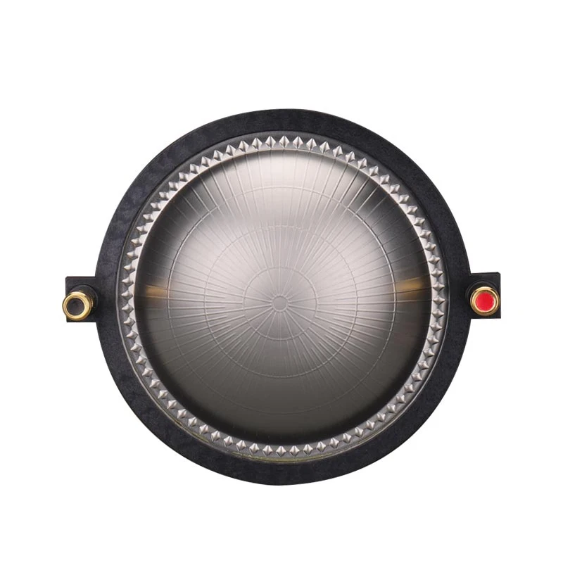 99.2 mm high-pitched voice coil 100-core speaker titanium film flat aluminum wire special-shaped large bracket 100-core silver f