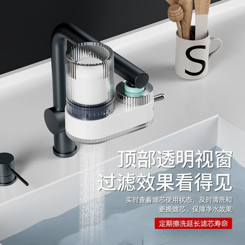 8-Stage Water Purifier Faucet Filter, Tap Water Filtration System for Kitchen & Home
