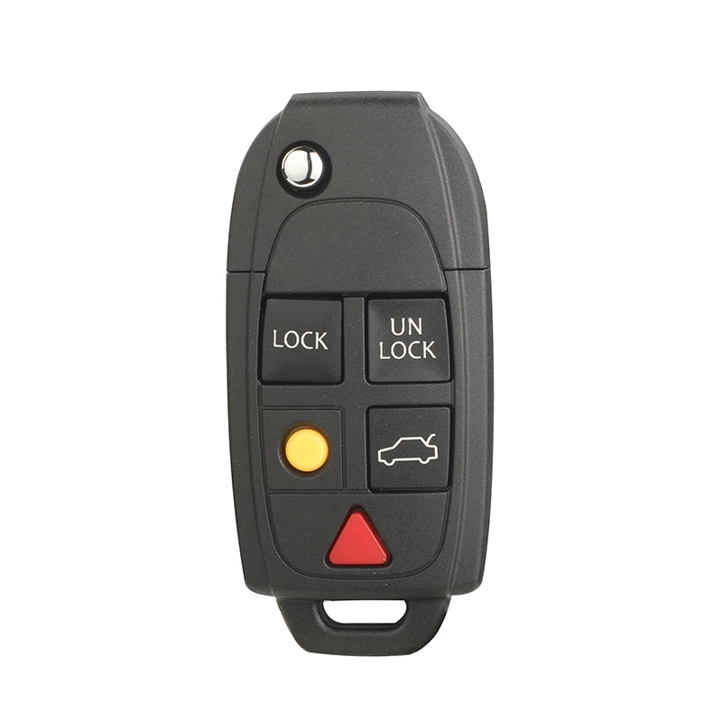 jingyuqin Remote Modified Flip Folding Car Key Shell Case For Volvo XC70 XC90 V50 V70 S40 V40 V90 C70 S60 S80 S70 FOB